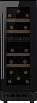 картинка Комбинированный винный шкаф Weissgauff WWC-17 DB DualZone 