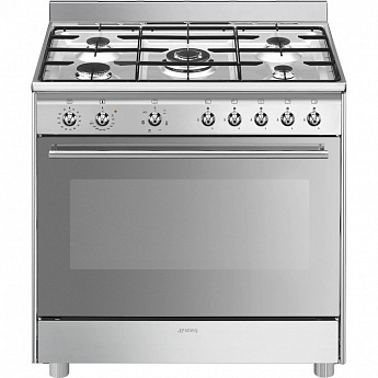 картинка Комбинированная кухонная плита Smeg SX91GM 