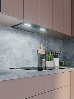 картинка Кухонная вытяжка Lex HYPER 600 BL 