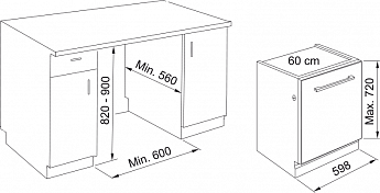 картинка Посудомоечная машина встраиваемая Franke FDW 614 D10P DOS C 
