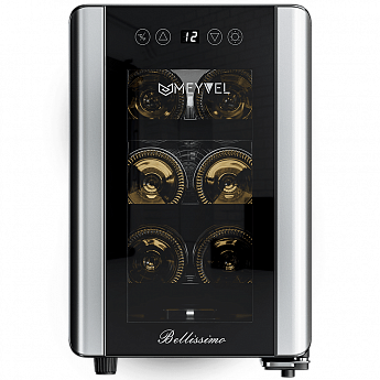 картинка Отдельностоящий винный шкаф Meyvel MV06-BSF1 (удобный) 