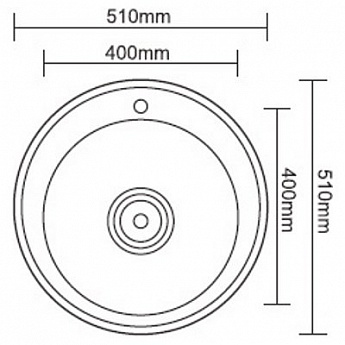 картинка Мойка Ledeme L85151-6 глянец 