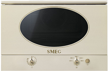 картинка Микроволновая печь Smeg MP822NPO кремовый 