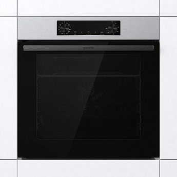 картинка Духовой шкаф с функцией пара Gorenje BOSB6737E03X нержавеющая сталь 