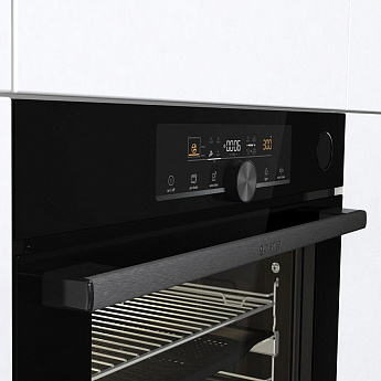 картинка Духовой шкаф с функцией пара Gorenje BSA6747A04BG черный 