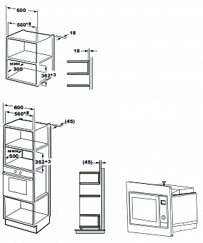 картинка Микроволновая печь Kuppersberg HMW 615 B 