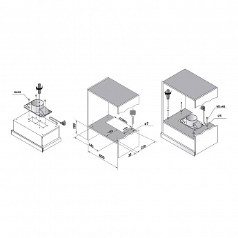 картинка Кухонная вытяжка встраиваемая Haier HVX-T662BB 