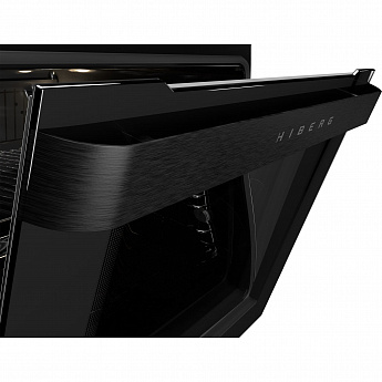 картинка Электрический духовой шкаф с функцией пароварки Hiberg S-VM 6415 B SMART 