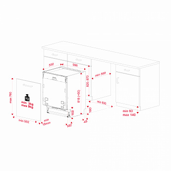 картинка Посудомоечная машина Teka DFI 76950 