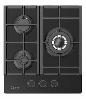 картинка Газовая варочная панель Midea MG449TGB черная 