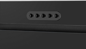 картинка Кухонная вытяжка Weissgauff Aura 456 PB Black Glass 